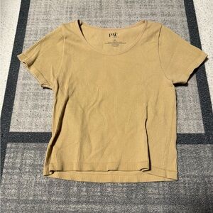 Pacsun Ribbed Crop Top